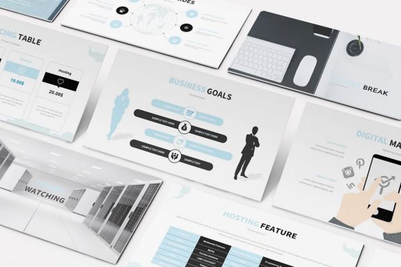 Hosting and SEO Google Slides Template