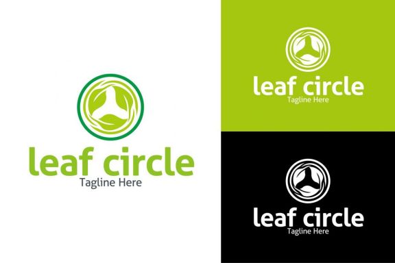 Leaf Circle Logo