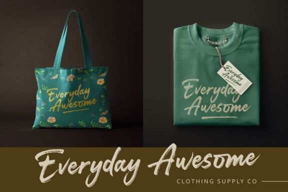 Darkline Brush Font