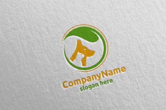 Dog and Cat Logo for Pet Shop or Veterinary 5