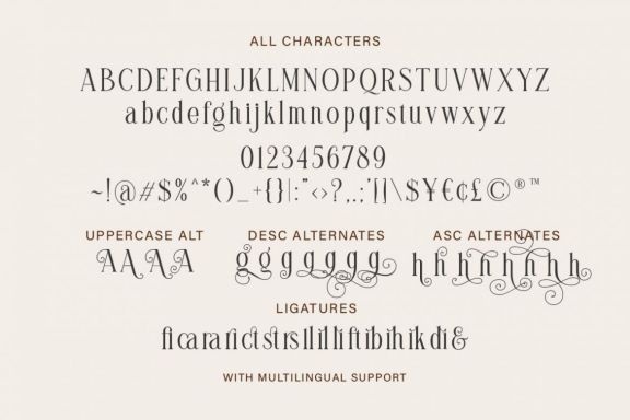 Brilliantly - A Stylish Serif