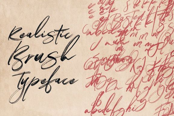 Right Brush & SVG Font