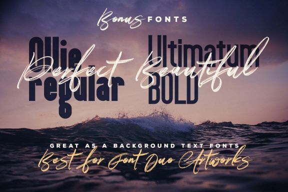 Right Brush & SVG Font