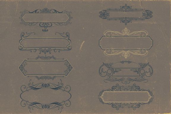 18 Ornamental Banners