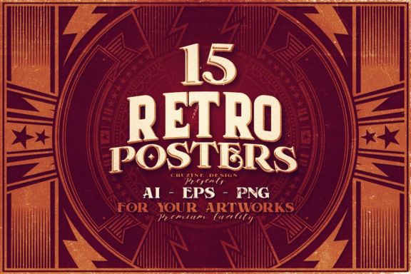 15 Retro Posters