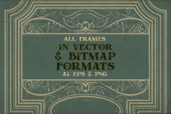 10 Ornamental Labels