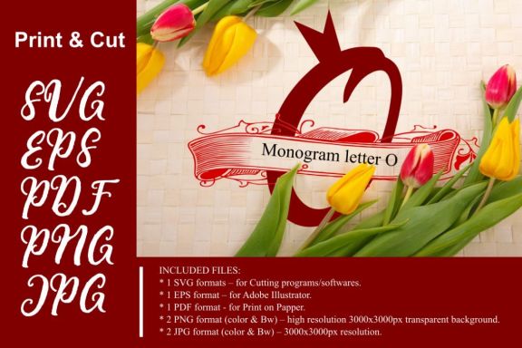 Monogram Letter O