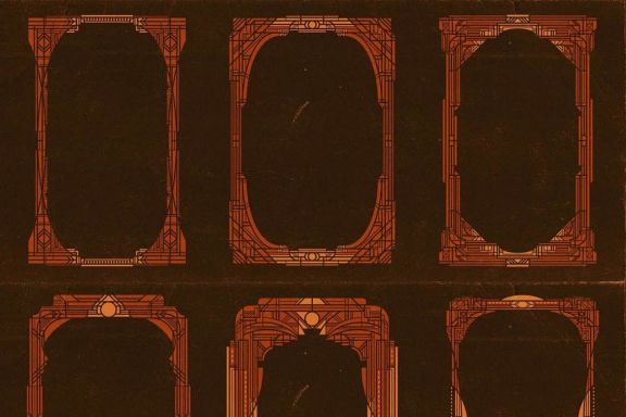 30 ArtDeco Frames