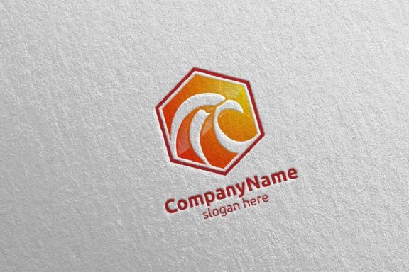 Eagle Logo with Hawk and Phoenix Concept Design