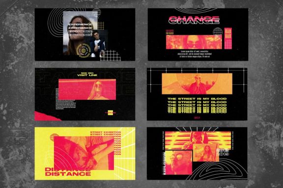 Duotone Facebook Ads Templates