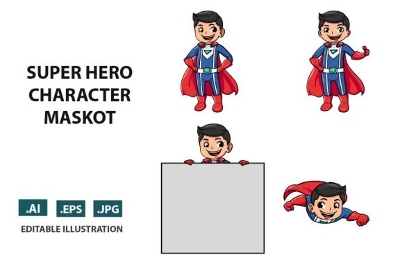Superhero Vector Character Vol 2