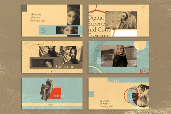 Vintage Facebook Ads Banners