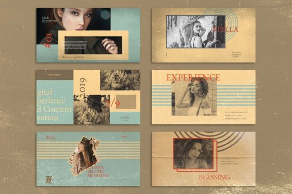Vintage Facebook Ads Banners