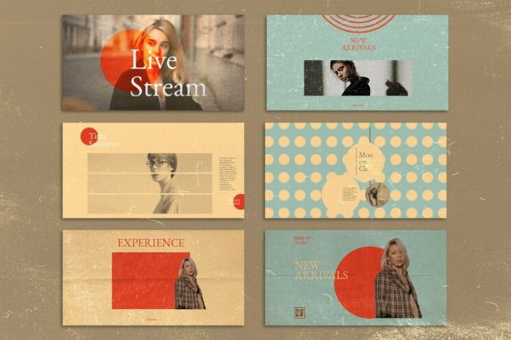 Vintage Facebook Ads Banners