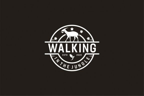 Animal Vintage Logo