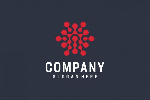 Abstract Tech Logo Design