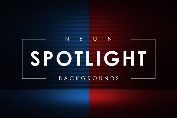 Neon Spotlight Backgrounds