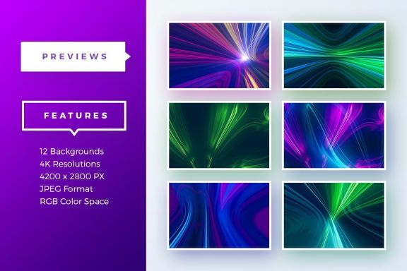 Light Trails Backgrounds