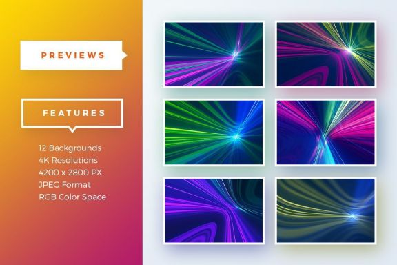 Light Trails Backgrounds