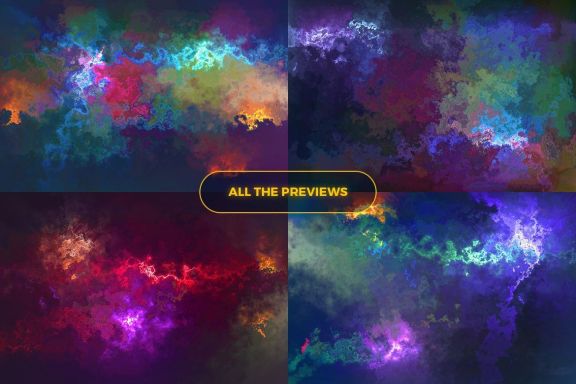 Space Nebula Backgrounds
