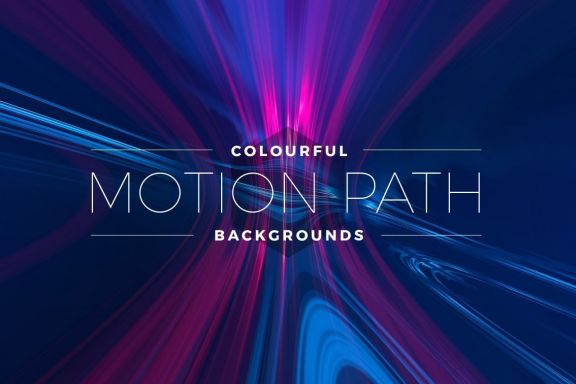 Colorful Motion Path Backgrounds