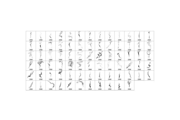 Cigarette Smoke Photoshop Stamp Brushes