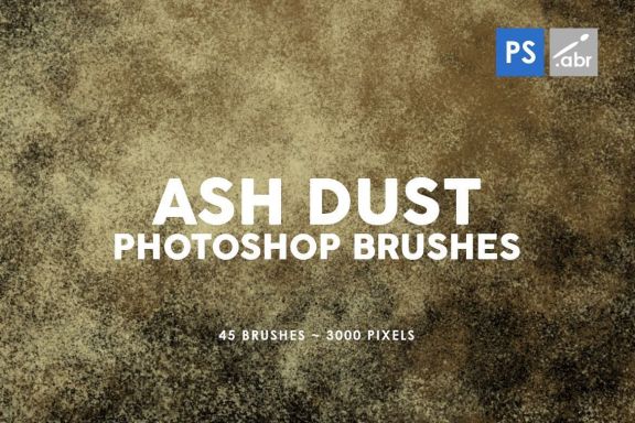 Ash Dust Photoshop Stamp Brushes