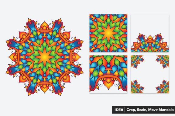 Mandala Vector Ornaments Bundle