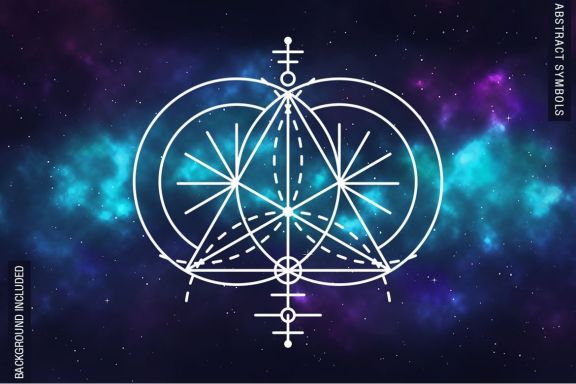 100 Sacred Geometry Symbols