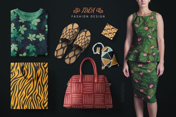 100 Seamless Patterns Vol.1