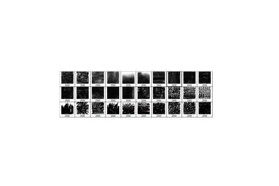 Charcoal Texture Photoshop Stamp Brushes