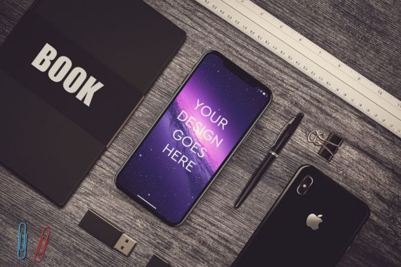 Apple iPone X Mockup Pack #2