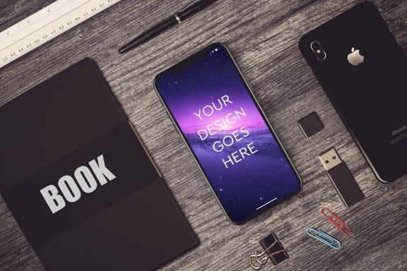 Apple iPone X Mockup Pack #2