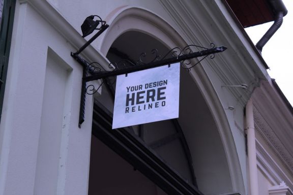 Shop Sign Mockup Pack