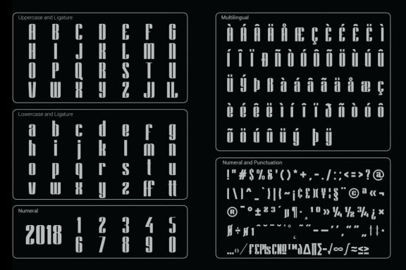 Bornco Display Font