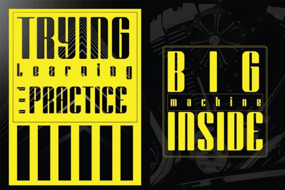 Bornco Display Font