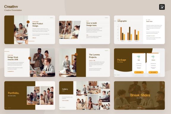 Creativv - Creative Power Point Presentation