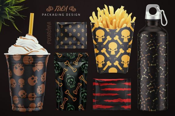 100 Seamless Patterns Vol.3 - Halloween