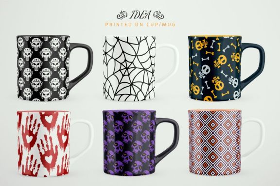 100 Seamless Patterns Vol.3 - Halloween
