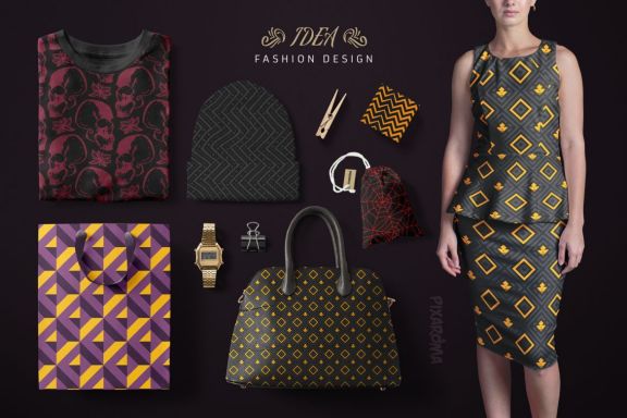 100 Seamless Patterns Vol.3 - Halloween