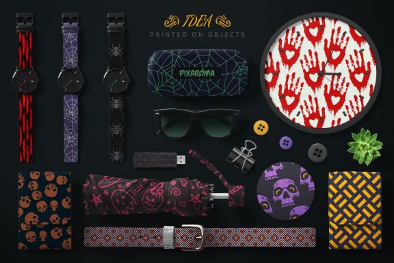 100 Seamless Patterns Vol.3 - Halloween