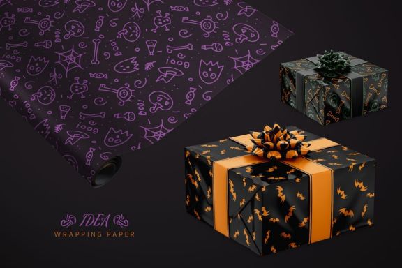 100 Seamless Patterns Vol.3 - Halloween