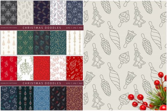100 Seamless Patterns Vol.4 Xmas