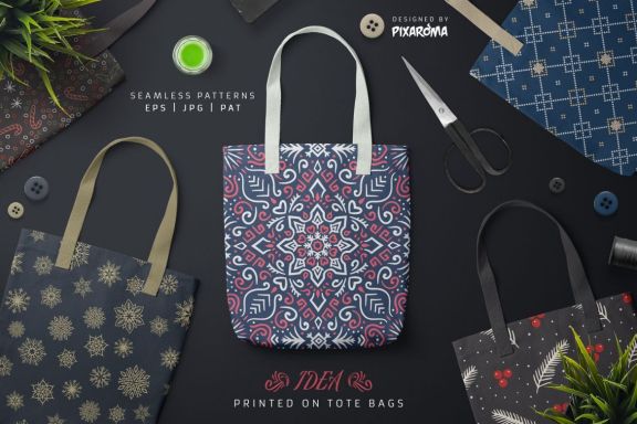 100 Seamless Patterns Vol.4 Xmas