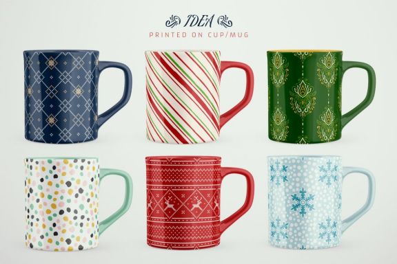 100 Seamless Patterns Vol.4 Xmas