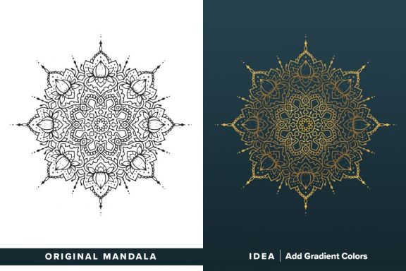 300 Vector Mandala Ornaments
