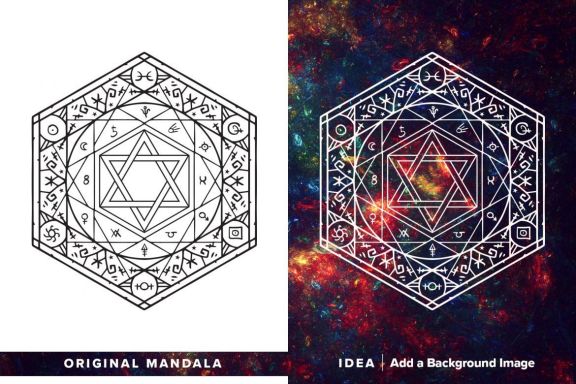 300 Vector Mandala Ornaments