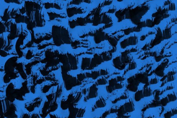 Blue Abstract Ink Textures