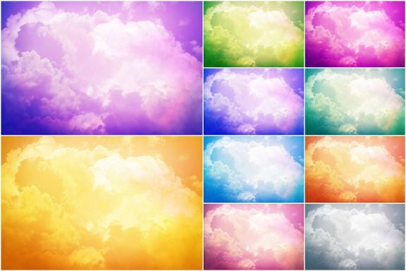 Fantasy Sky Backgrounds