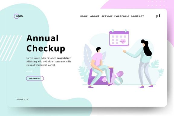 Illustration Health Checkup